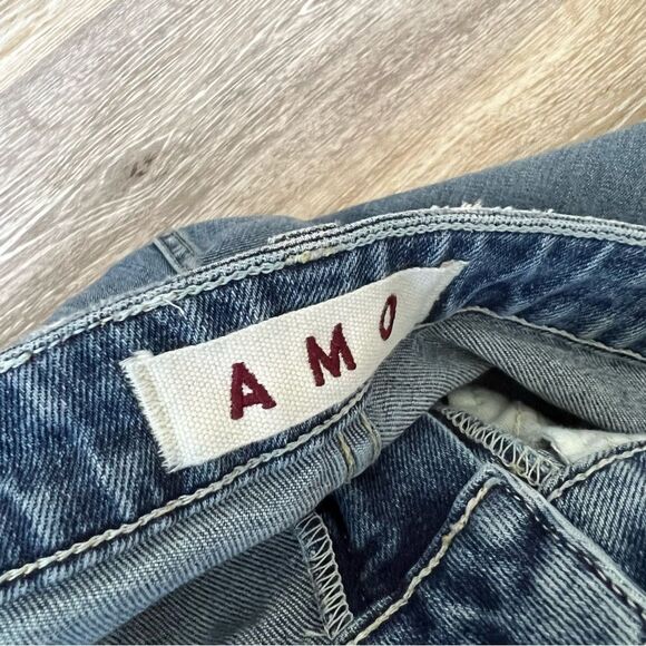 AMO high rise twist loverboy jeans cropped‎ ankle - Picture 8 of 9